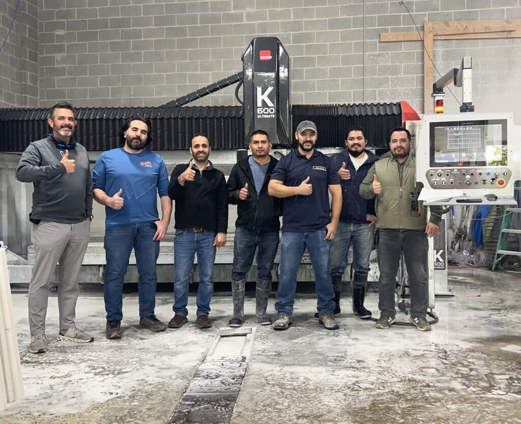 SFS Onsite at Client - Stone Fabricator Solutions - Stone Fabricator Solutions